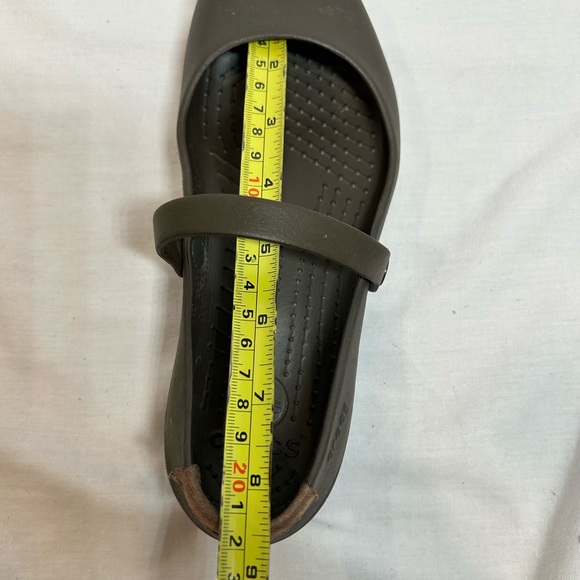 CROCS at work- Brown Mary Jane Sandals- size 5 - Picture 8 of 10